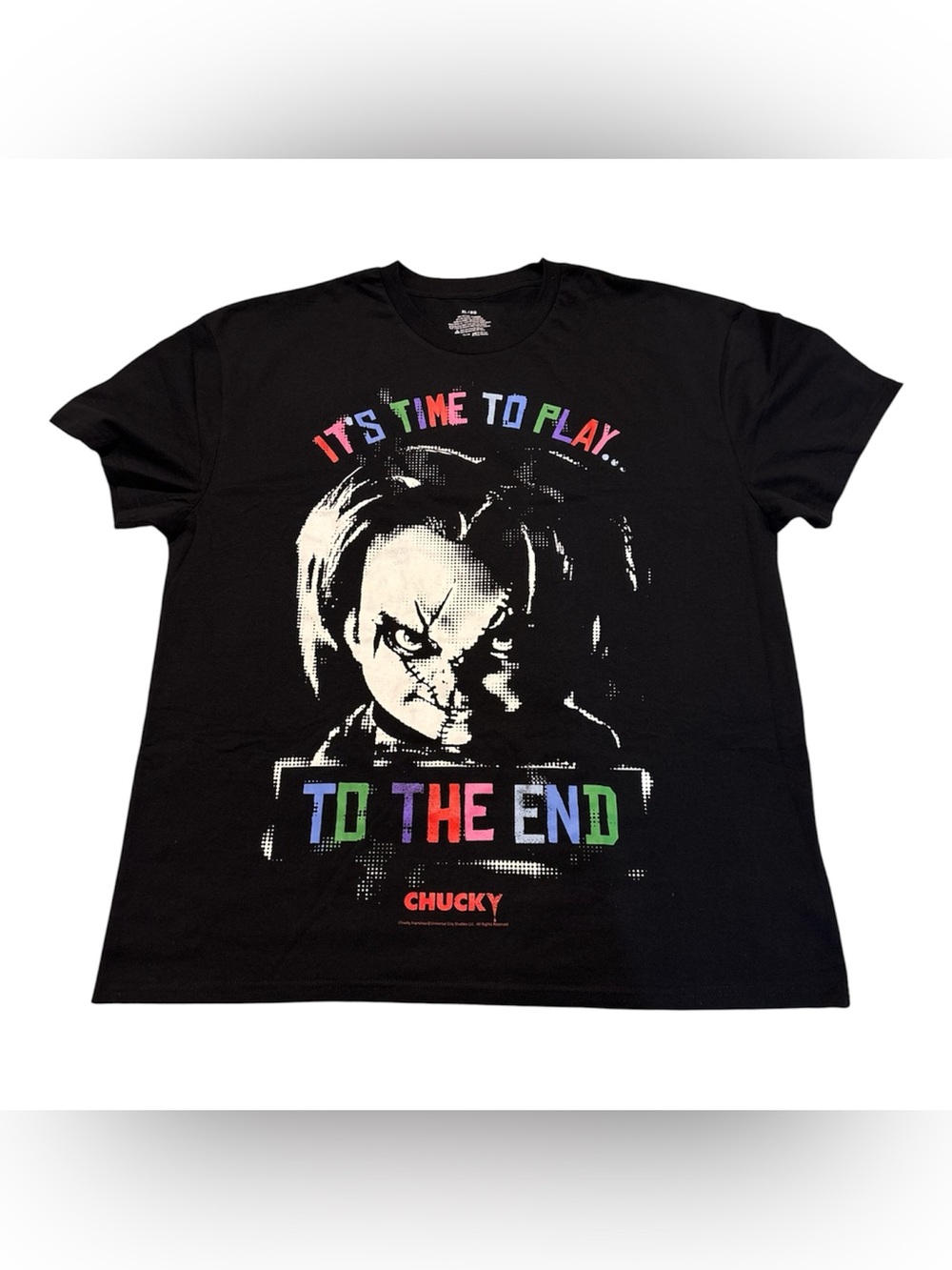 Chucky 'It's Time To Play' Black Graphic Tee